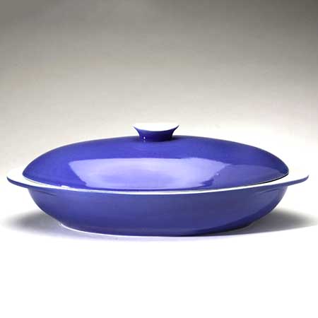 Stig Lindberg Gustavsberg Gefyr Pot, model number 46, length 32 cm