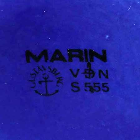 Stig Lindberg Gustavsberg Marin The lower side of a Coq object