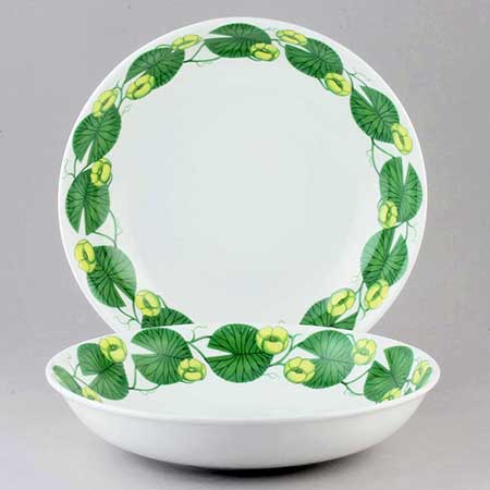 Stig Lindberg Gustavsberg Näckros Deep plate, diameter 19 cm