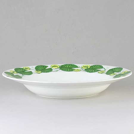 Stig Lindberg Gustavsberg Näckros Deep plate, diameter 22 cm