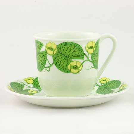 Stig Lindberg Gustavsberg Näckros Coffee cup, length with handle 9 cm
