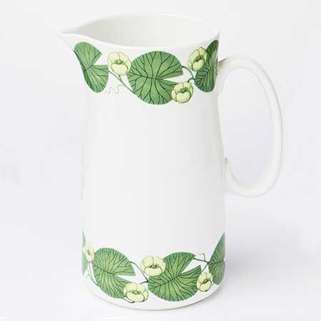 Stig Lindberg Gustavsberg Näckros Pitcher, height 18 cm