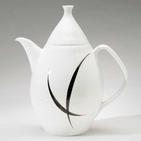 Stig Lindberg Gustavsberg Pencil Coffee pot, height 21 cm