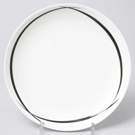 Stig Lindberg Gustavsberg Pencil Plates, diameter 17, 21, and 24 cm