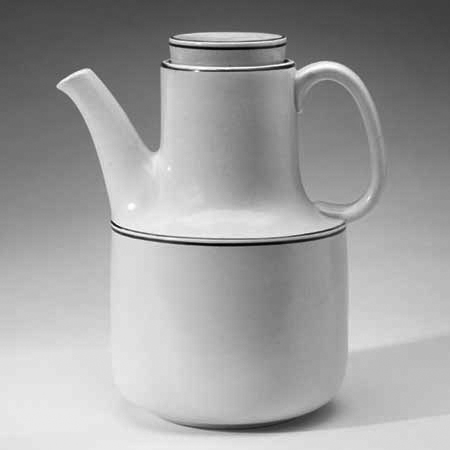 Stig Lindberg Gustavsberg Primula Coffee pot, height 15 cm