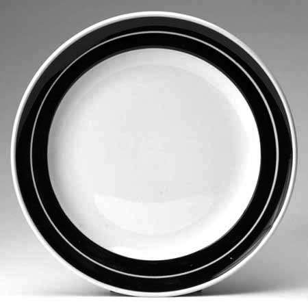 Stig Lindberg Gustavsberg Traktör Plate, diameter 19, 24, and 27 cm