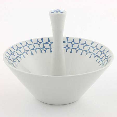 Stig Lindberg Gustavsberg Tsing Sugar bowl, diameter 12 cm