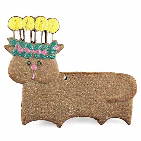 Stig Lindberg väggplatta Pepparkaks-serien: Luciakatt, 1970-tal