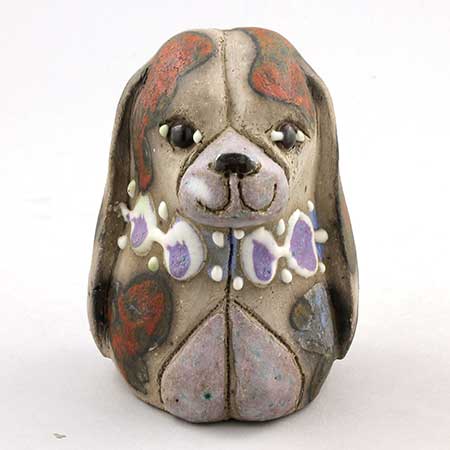 Thomas Hellström Djur från Nittsjö Dog, height 12 cm