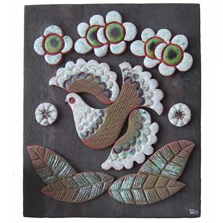 Thomas Hellström Nittsjö Animals Bird, height 35 cm