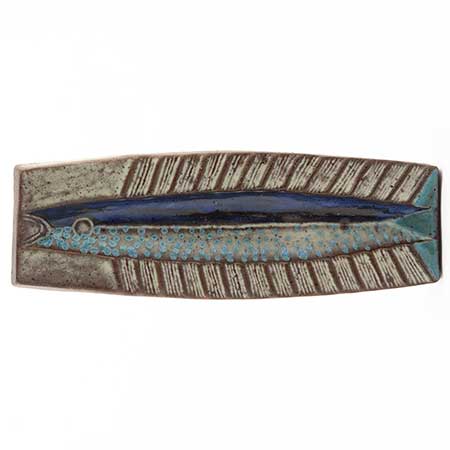 Thomas Hellström Nittsjö Wall plaque Fish, length 33 cm