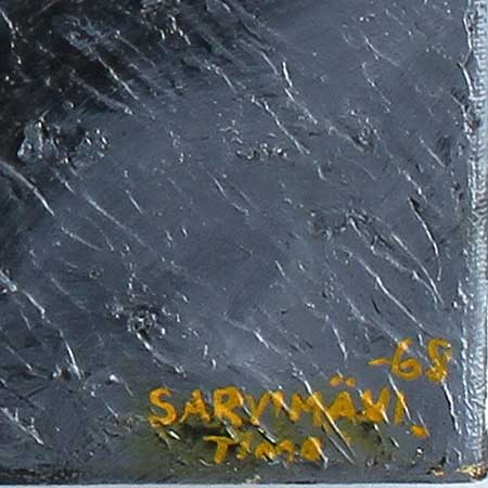 Timo Sarvimäki Painting signature