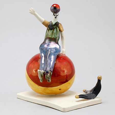 Timo Sarvimäki Rörstrand Unique figurine, height 22 cm