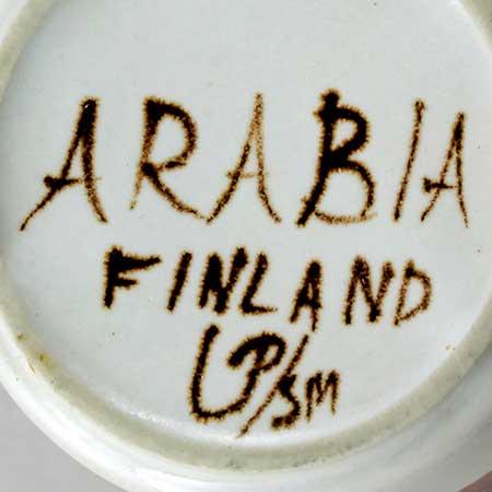 Ulla Procopé Arabia Rosmarin Lower side of a Rosmarin object