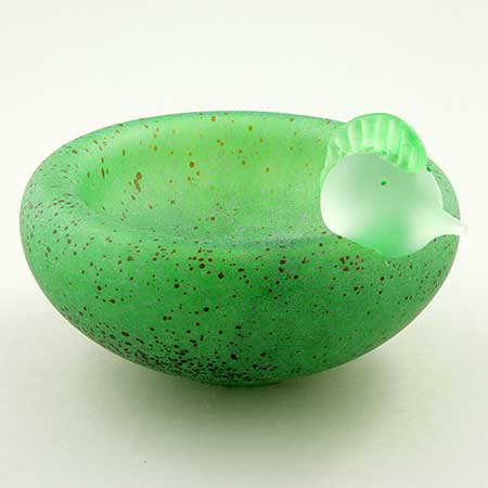 02371★ KOSTA BODA コスタボダ Ulrica Hydman-Vallien ウルリカ・ヒードマン・ヴァリーン ガラス 工芸 58733 高さ約14.5cm Ulrica Hydman-Vallien \u2013 Cocoo from Kosta Boda