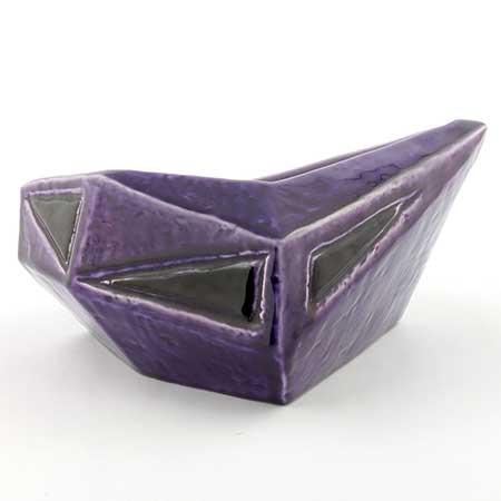 Vilhelm Bjerke-Petersen Rörstrand Fasett Model 5, bowl, length 20 cm