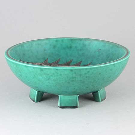 Wilhelm Kåge Gustavsberg Argenta Model A10, bowl, diameter 18 cm