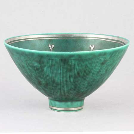 Wilhelm Kåge Gustavsberg Argenta Model A19, bowl, diameter 11 cm