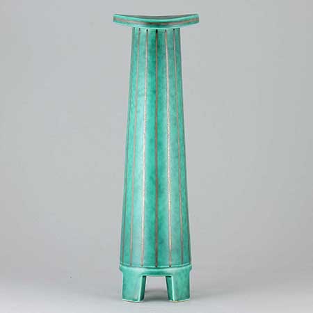 Wilhelm Kåge Gustavsberg Argenta Model A28, vase, height 16–23,5 cm