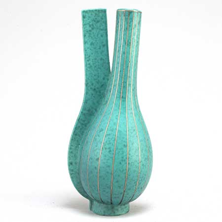 Wilhelm Kåge Gustavsberg Argenta Model A31, vase, height 25 cm