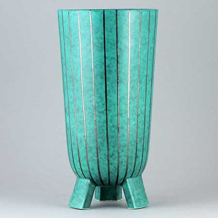 Wilhelm Kåge Gustavsberg Argenta Model A47, vase, height 22 cm