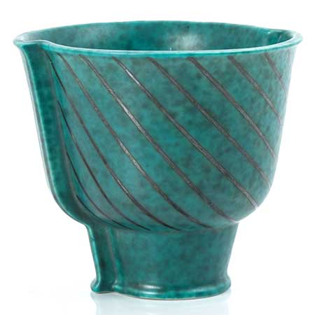 Wilhelm Kåge Gustavsberg Argenta Model A48, bowl, diameter 12 cm