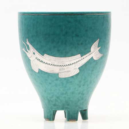 Wilhelm Kåge Gustavsberg Argenta Model A5, bowl, diameter 11 cm