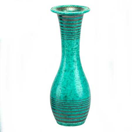 Wilhelm Kåge Gustavsberg Argenta Model A18, vase, height 22 cm