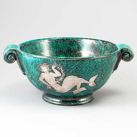 Wilhelm Kåge Gustavsberg Argenta Bowl Model
