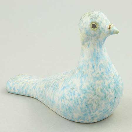 Willy Fischer Ego Stengods and Stengods Fischer Figurine Bird, height 14 cm
