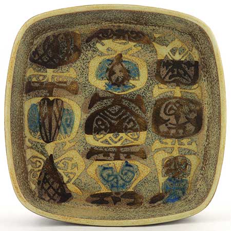 Aluminia and Royal Copenhagen Baca Decor 713