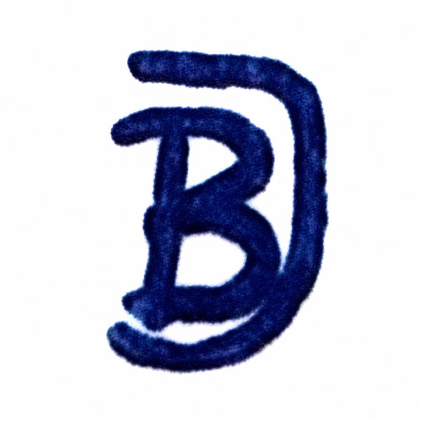 Royal Copenhagen Tenera Berte Jessen’s mark