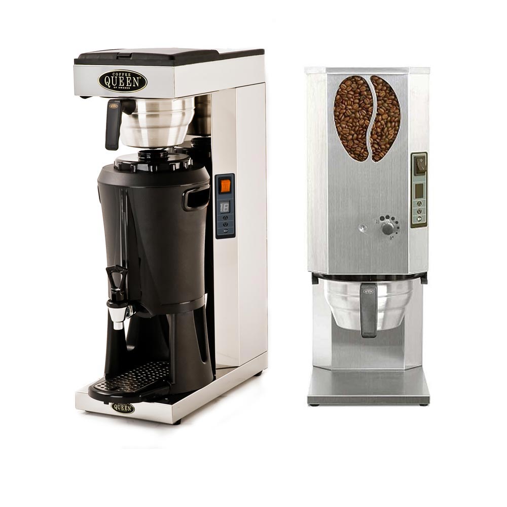 Kaffebryggare termosbryggare Coffe Queen CQ Mega Gold A med Kaffebryggare termosbryggare Coffe Queen CQ Mega Gold A med
