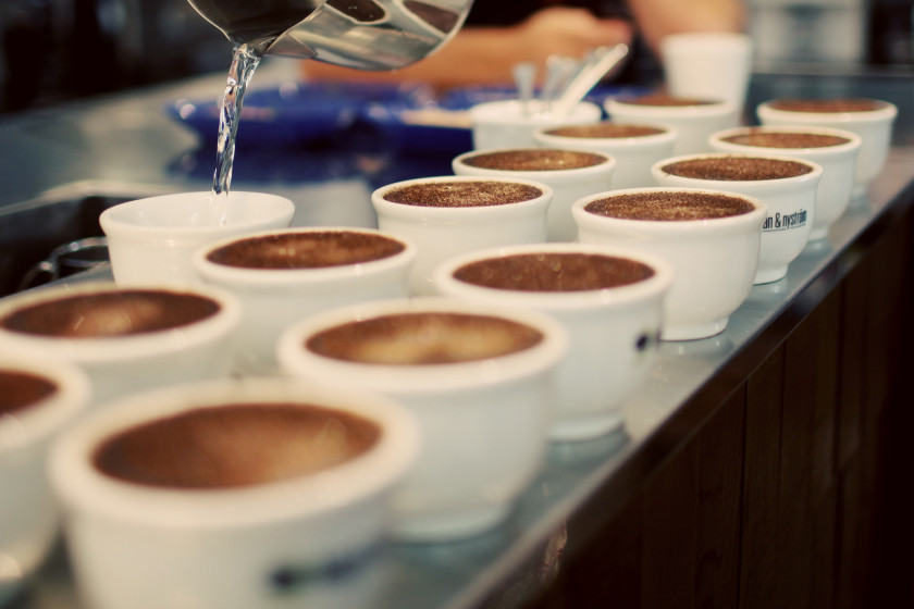 Rattleware - Coffee Cupping Tray  - klassisk bricka för koppning - 3
