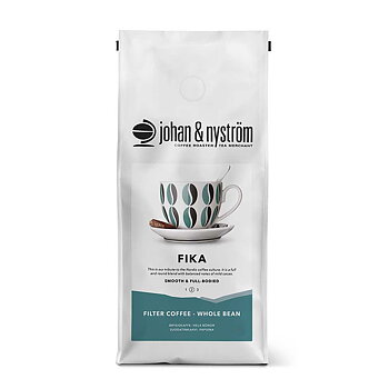 Johan & Nyström - Fika - Mellanrostat BRYGGMALET kaffe - 6kg