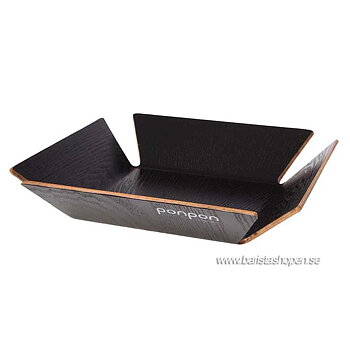 Ponpon Exploring Design - Tray Small Svart 31x31x6cm
