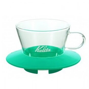 Kalita - Glass Dripper 155 - Peppermint Green - Filterhållare i glas
