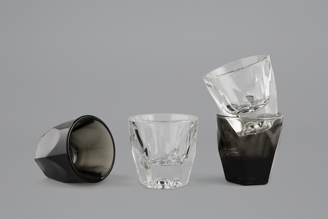 Not Neutral - VERO Cortado - Cortadoglas, macchiatoglas, whiskeyglas - SVARTA glas - handgjorda i USA - 125ml - 3