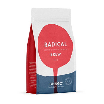 Gringo Nordic - Radical Brew - Ekologiska (SE-EKO-04) mörkrostade hela kaffebönor - 500g