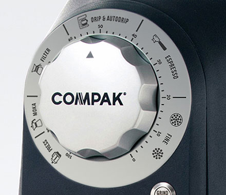 Compak - R80 - Mat Black - Butikskvarn - 2