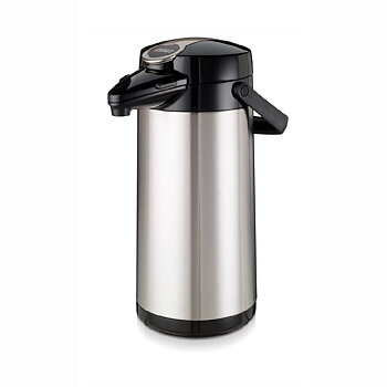 Bonamat - Airpot Furento - Pumptermos - Rostfri stålkärna - Rostfritt stål - 2,2 liter