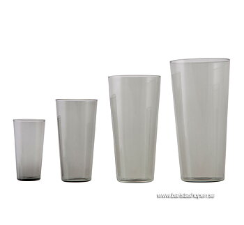 Ponpon Exploring Design - Glas Quartet grå 4-pack