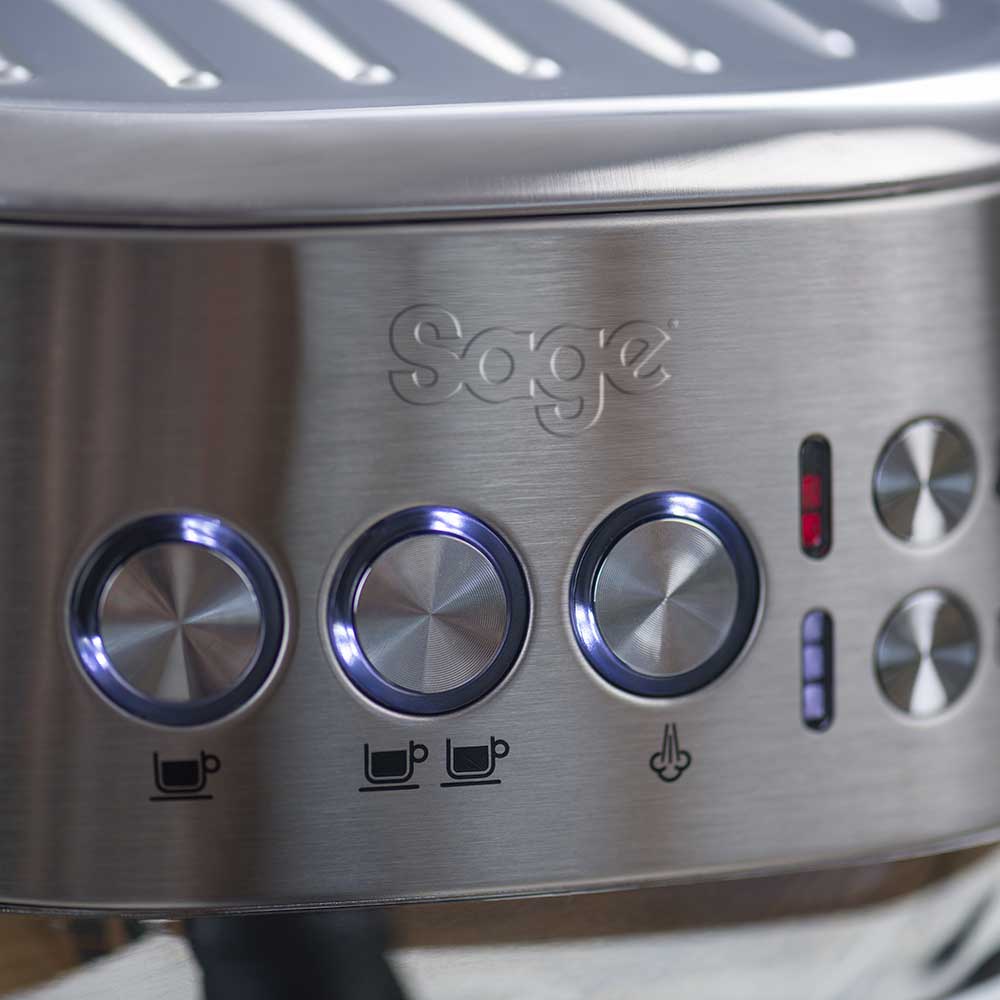 Sage - Bambino BES500 - Espressomaskin för hemmet - Silver - 4