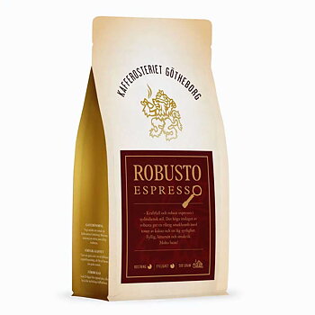 Götheborg - 1685 - Robusto Espresso - Mörkrostade kaffebönor - 500g