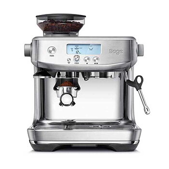 Sage - The Barista PRO - Cafékvalitetskaffe, direkt i hemmet - Borstat stål