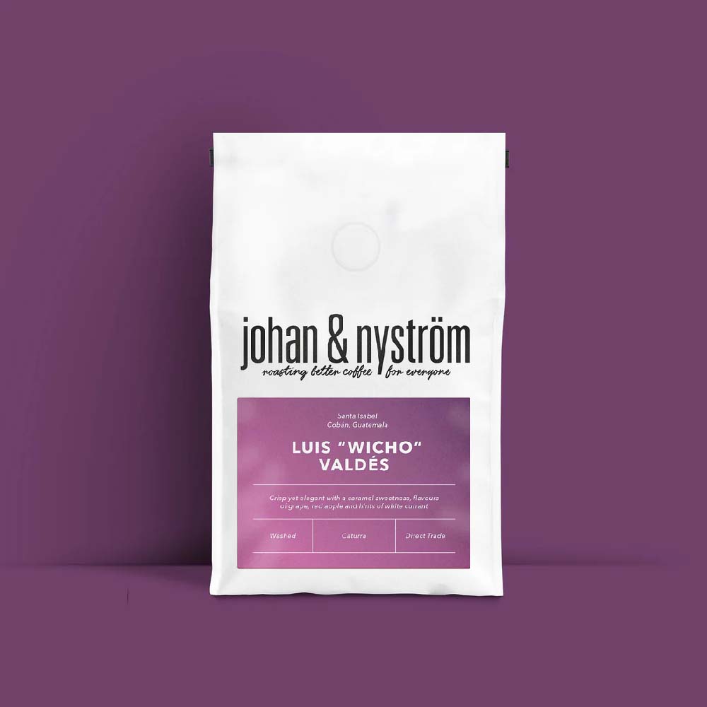 Johan & Nyström - Wicho Valdés - Ljusrostade hela kaffebönor - 250g