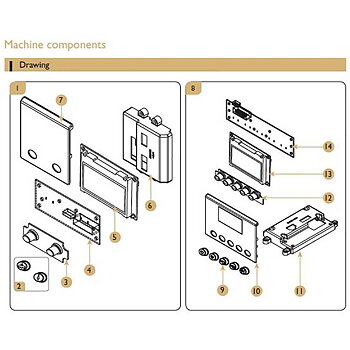 Reservdelar - Expobar Carat Eco - Machine components 4