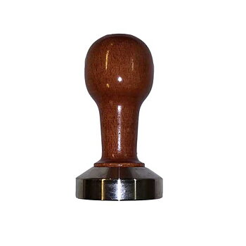 Tamper - Flat - 50mm - Wood