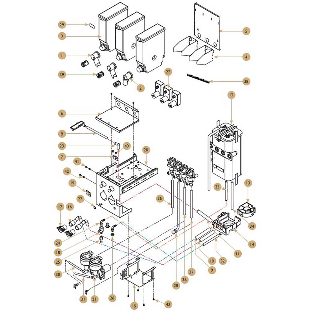 Reservdelar - CQube Evo MF13 - Instant Slide Unit