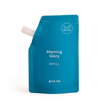 HAAN - Antibakteriell och mjukgörande handdesinfektionsmedel - Morning Glory - Refill - 3x påfyllning